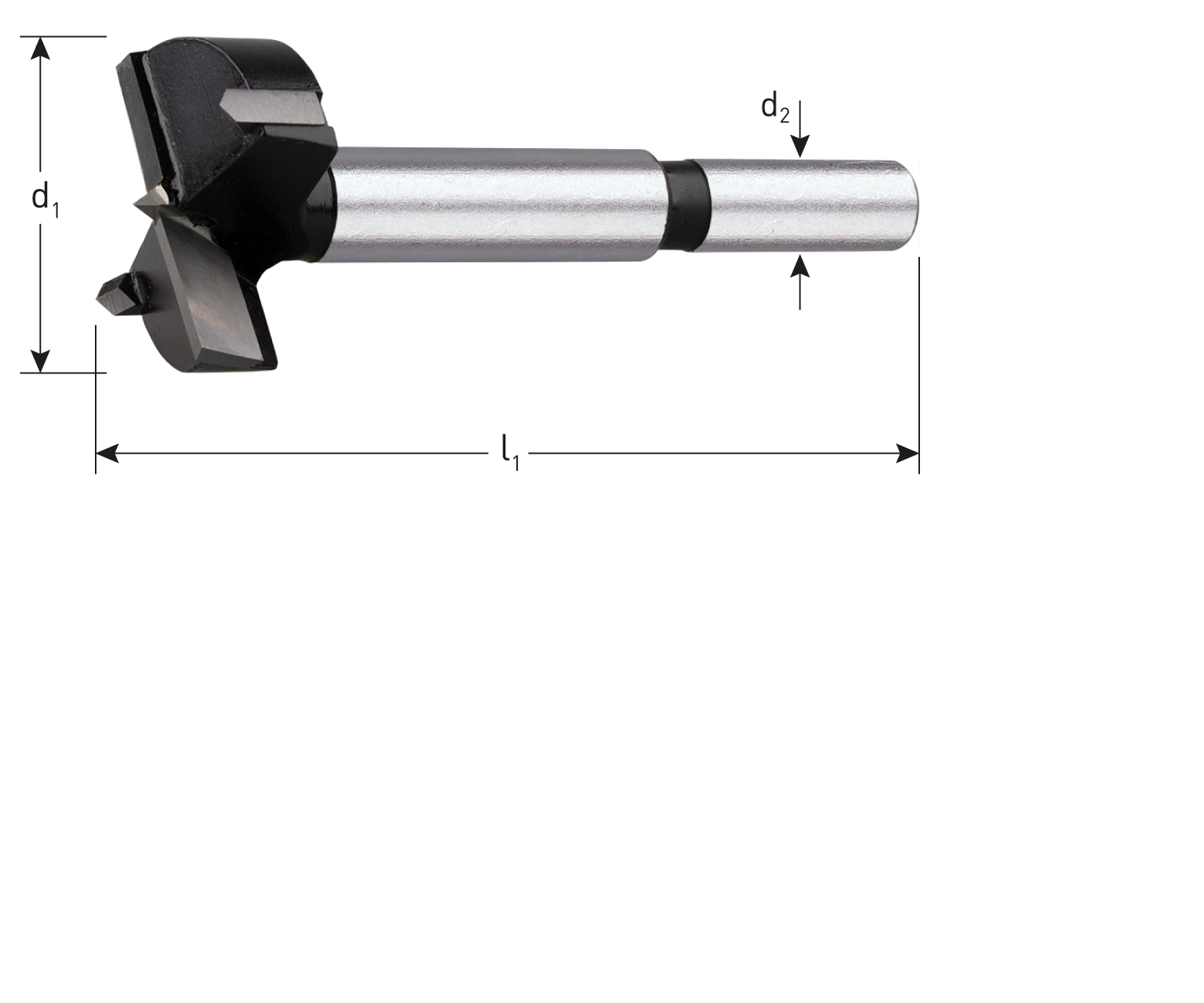 Rotec HM Cilinderkopboor ø60x90 mm
