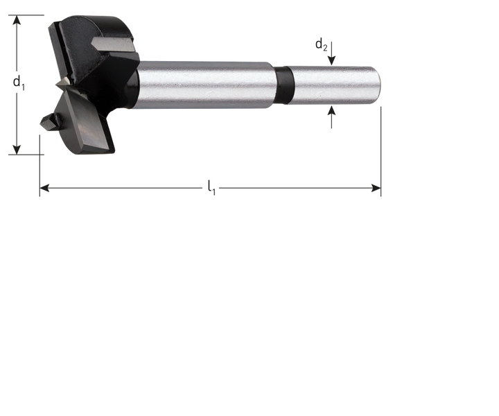 Rotec HM Cilinderkopboor ø60x90 mm