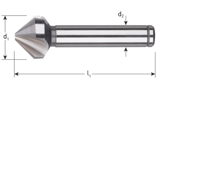 Rotec HSS-E verzinkfrees inox type 403 diameter 31,0 mm