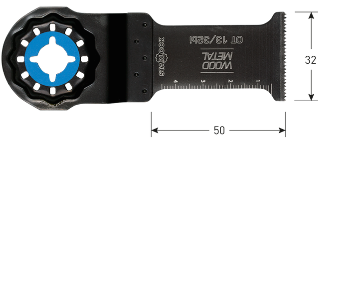 Rotec PREMIUM Starlock invalzaagblad type OT 13/32bi