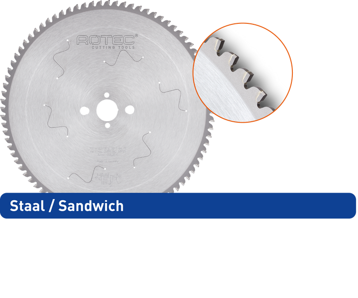 Rotec HM dry-cutter zaagblad sandwich