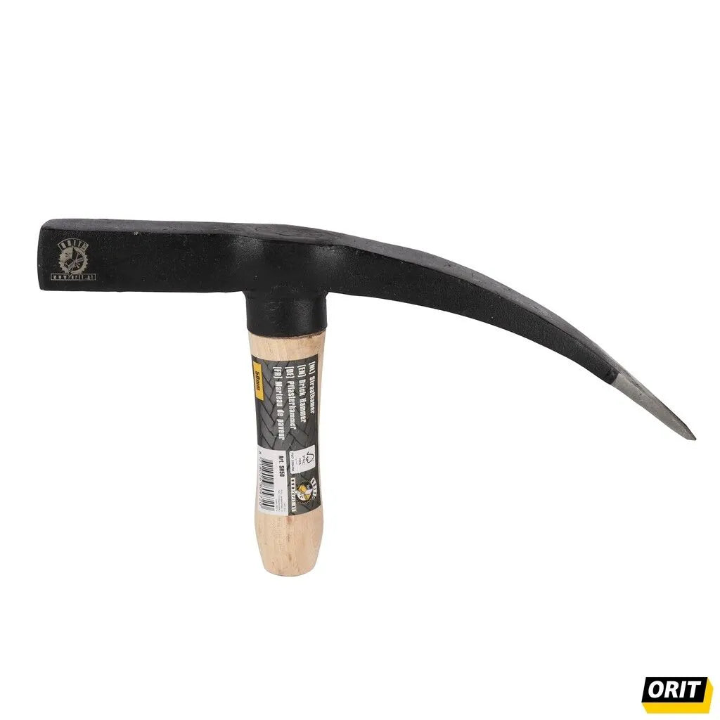 Straathamer 7 cm – houten steel