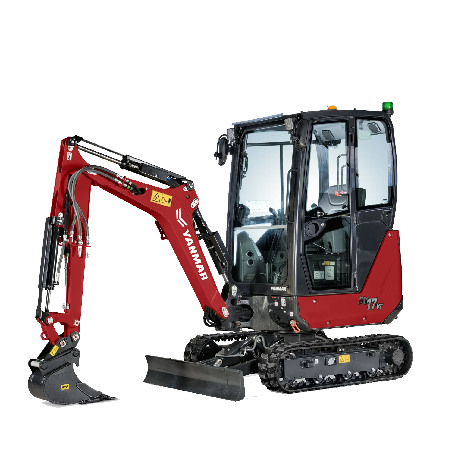 Verhuur minigraver 1500-2000 KG