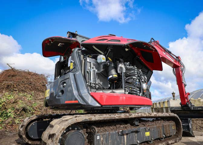 Midigraver Yanmar SV86-7