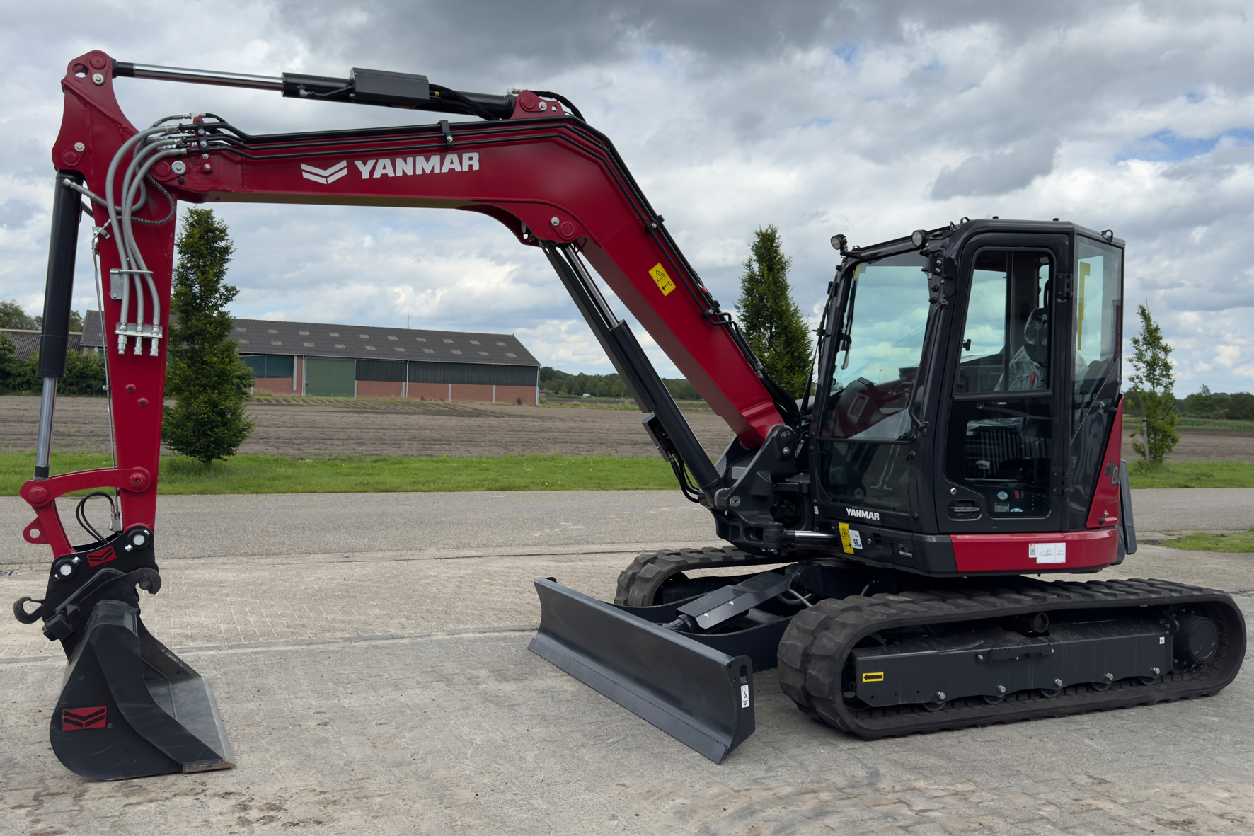 Midigraver Yanmar SV86-7