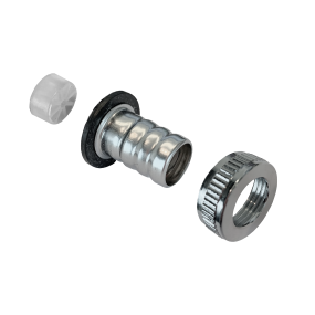 BONFIX Slangkoppeling verchroomd 1/2" aansluiting 1st.