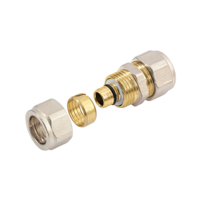 BONFIX Alu-knel Rechte koppeling 16 1st