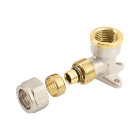 BONFIX Alu-knel Muurplaat 1/2 binnendraad x 16 1st