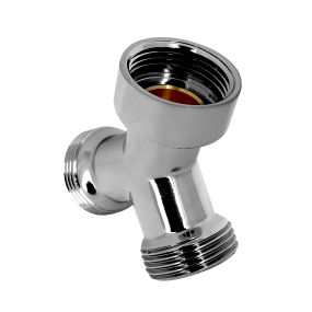BONFIX draad chroom Y-stuk 3/4" bu x bi x bu 1st