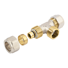 BONFIX Alu-knel T-stuk 16 x 1/2" buitendraad x 16 1st