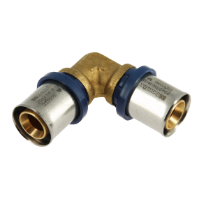 BONFIX Alu-pers kniekoppeling 20 x 20 mm 1st.