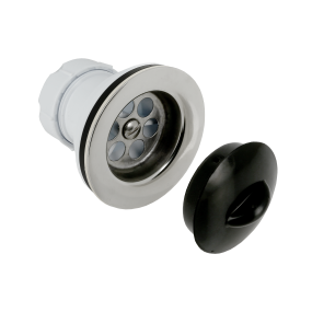 BONFIX RVS wastafelplug 32 mm M6 x 65 1 1/4" x 32 mm