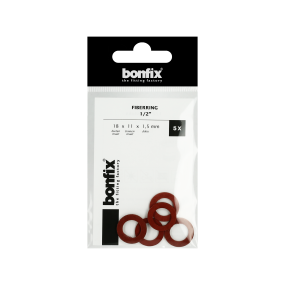 BONFIX Fiberring 1/2" (18 x 11 x 1.5 mm) 5 stuks
