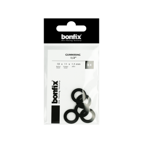 BONFIX Gummiring 1/2" (18 x 11 x 1.5 mm) 5 stuks