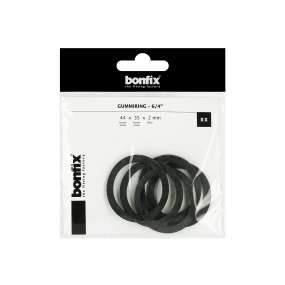 BONFIX Gummiring 6/4" (44 x 35 x 2 mm) 5 stuks