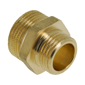 BONFIX draad messing verloopnippel 1/2" x 3/8" buiten 1 stuk
