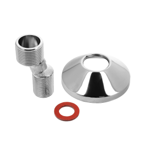 BONFIX S-koppeling 3/4" bu.dr.x1/2"bu.dr.(+10mm)+rozet+ring 2 stuks