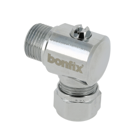 BONFIX kogelstopkraan haaks 3/8" bu.dr. x 12 mm 1 stuk