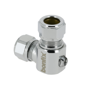 BONFIX Kogelstopkraan haaks knel 12 x 12 mm 1 stuk