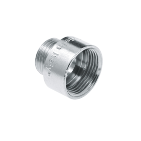 BONFIX Neusstuk 1/2" x 3/8" chroom 1 stuk