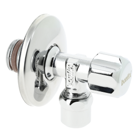 BONFIX Hoekstopkraan 3/8" x 10 mm met rozet 1 stuk
