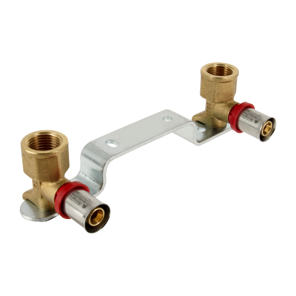 BONFIX Alu-pers geminibeugel 1/2" x 16 Hoogte= 47 m 1st.