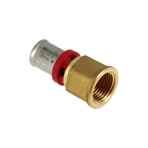 BONFIX Alu-pers schroefbus 3/4" bi.dr. x 16 1st.