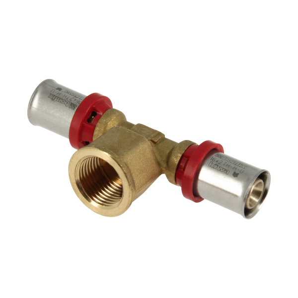 BONFIX Alu-pers T-stuk 16 x 1/2" bi.dr. x 16 mm 1st