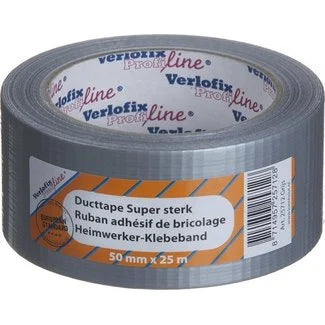 Ducttape grijs verlofix