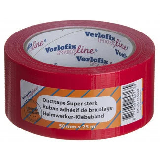 Ducttape rood Verlofix