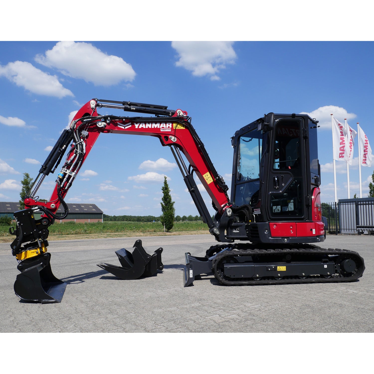 Minigraver Yanmar VIO33-6