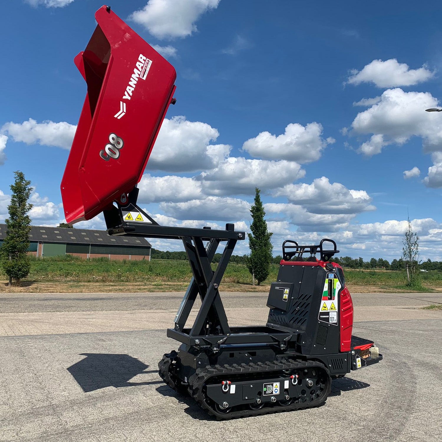 Rupsdumper Yanmar C08 Power