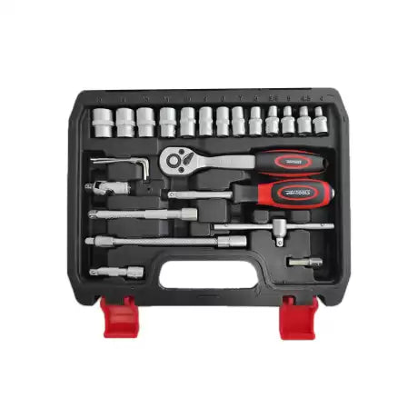 Weber doppenset 1/4" 46-delig