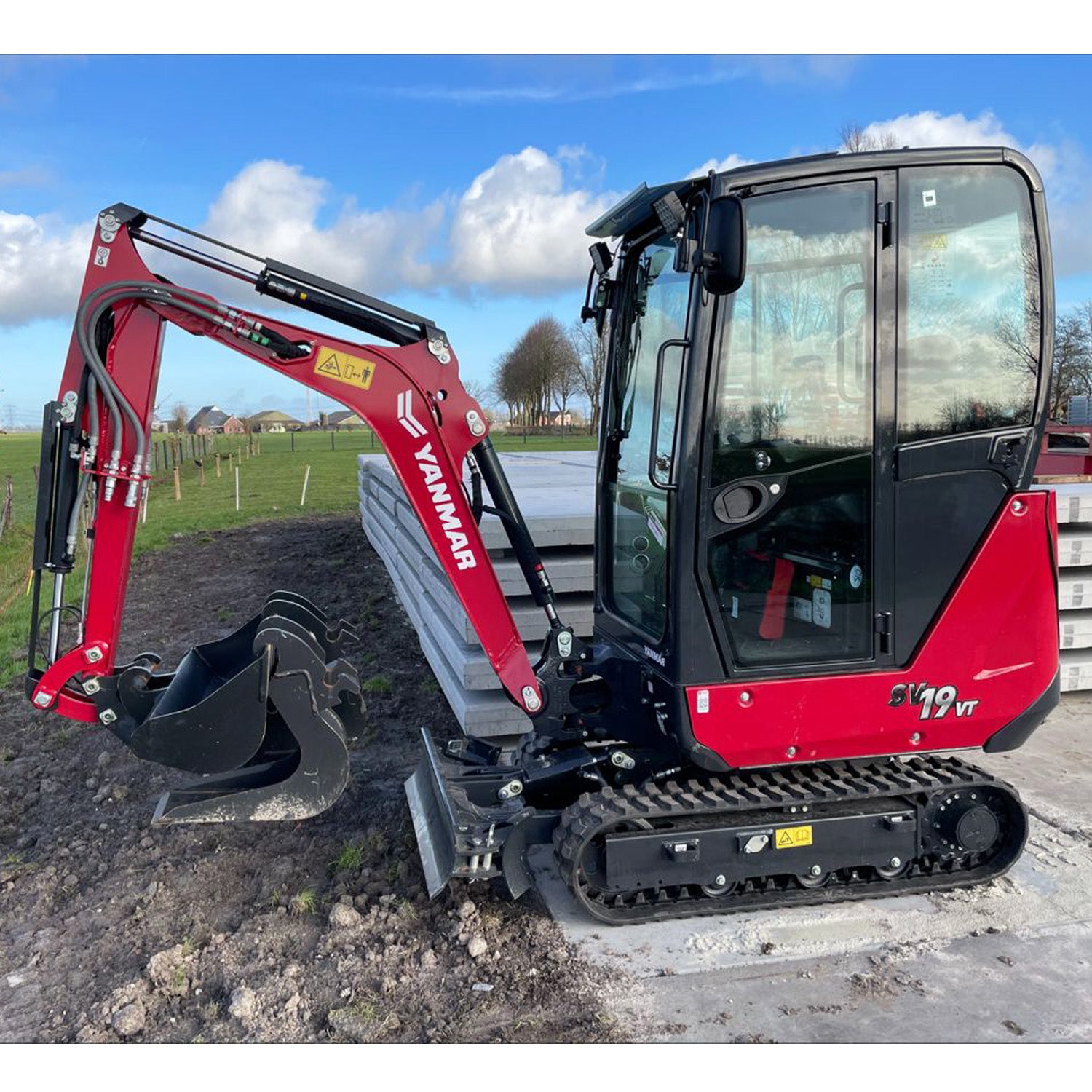 Minigraver Yanmar SV19VT